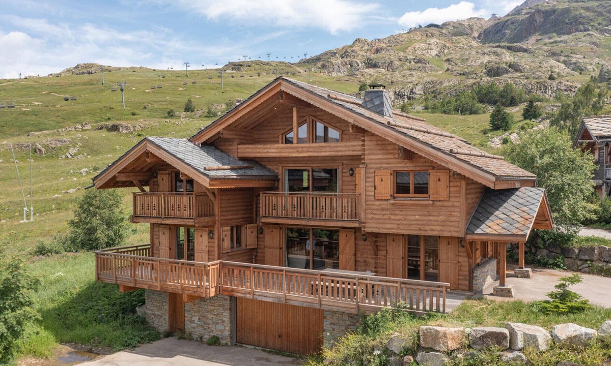 Bergers Ski Chalet | 178m2 Chalet in Alpe d'Huez Ski-in/Ski-out with Terrace