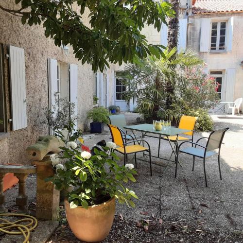 Chateauneuf-sur-Charente Apartment | Annexe du pont de la Charente Côté jardin