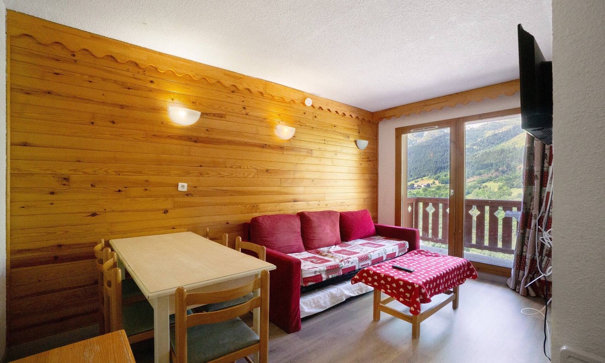 Saint-Francois-Longchamp Apartment | Apartment 'A3 209 Appart Au Pied Des Pistes' with Mountain View and Balcony