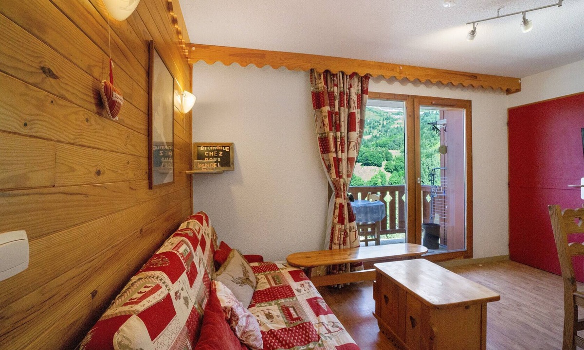 Montgellafrey Apartment | Apartment 'A2 302 Appart Au Pied Des Pistes' with Mountain View, Balcony and Wi-Fi