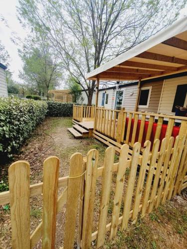 La Roque-d'Antheron Other | Camping domaine des Iscles - LA ROQUE D ANTHERON -Mobil-home confort 3 ch 2 clims - Camping