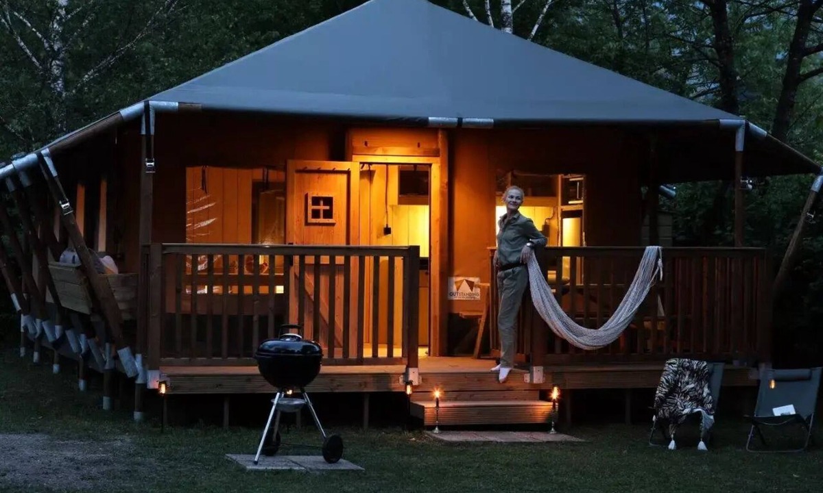 Saint-Pierre-d'Albigny House | Camping du Lac de Carouge * - Ecolodge VIP 3 Rooms 6 persons
