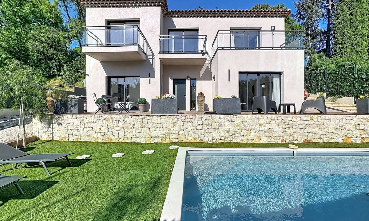 Saint-Paul-de-Vence House | Comfortable villa with pool, AC and garden in Saint‑Paul‑de‑Vence