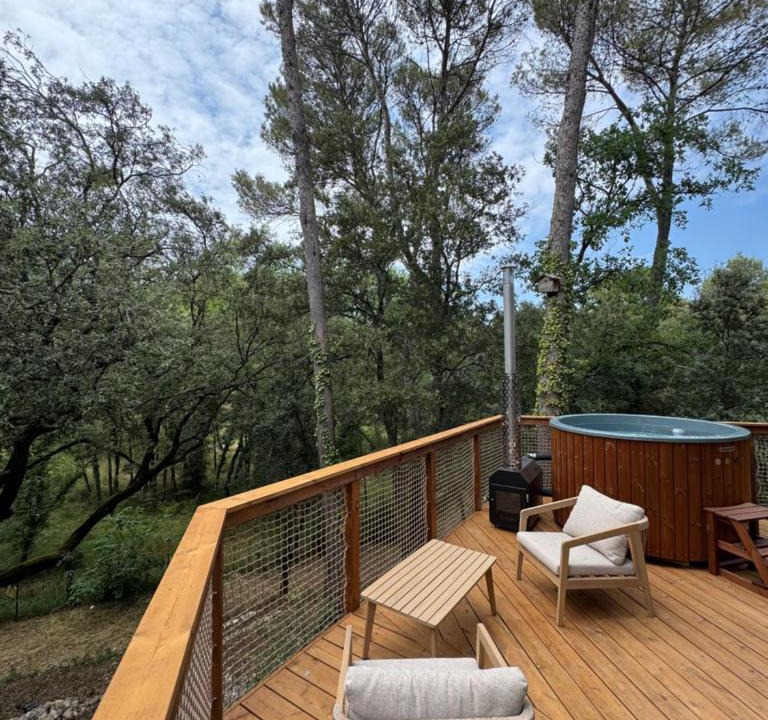 Aniane Cabin | Domaine d'Olga - Lodges & SPA