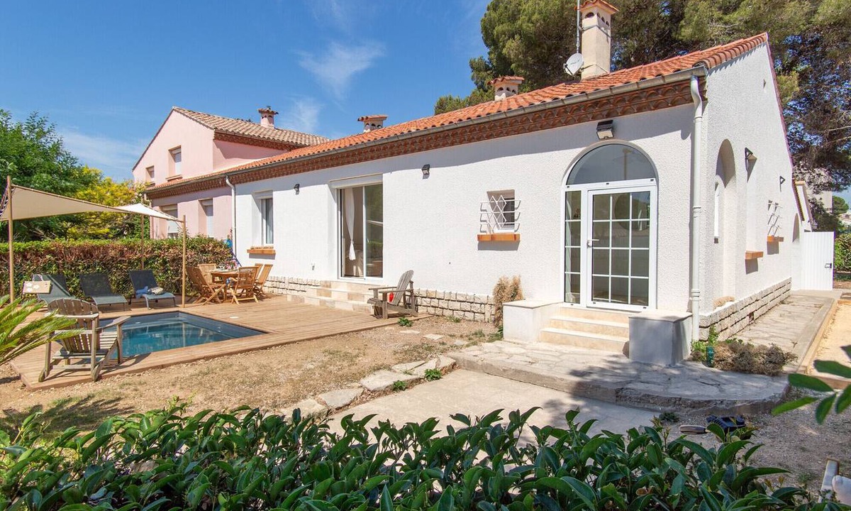 La Peyrade Villa | Frontignan, Villa Azzura, swimming pool