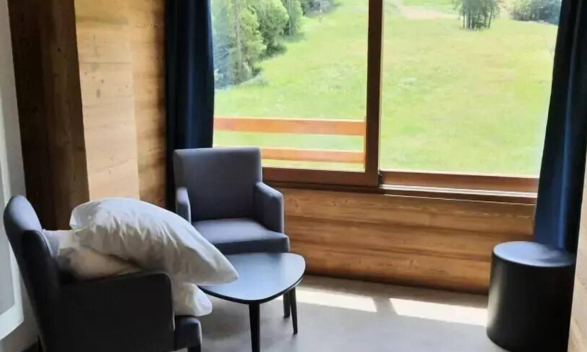Saint-Leger-les-Melezes Apartment | "Garden-Level" 2-Room Apartment for 5 People