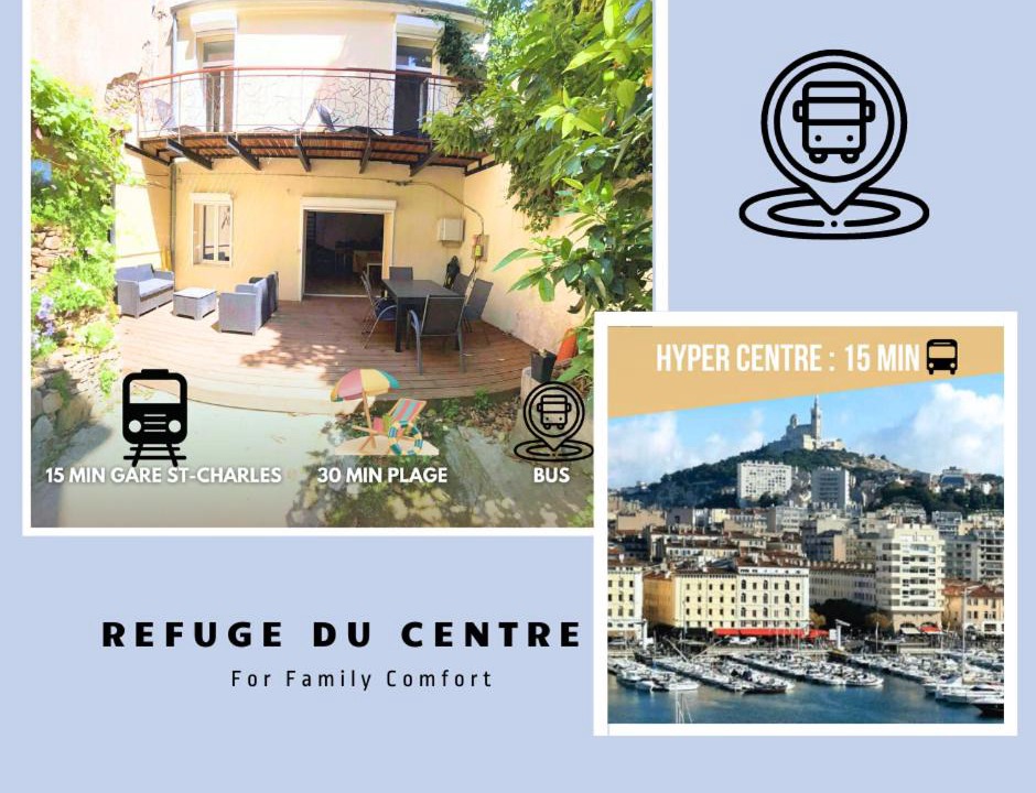 La Belle de Mai House | Grand Loft Lumineux - Gare St Charles 10 MIN