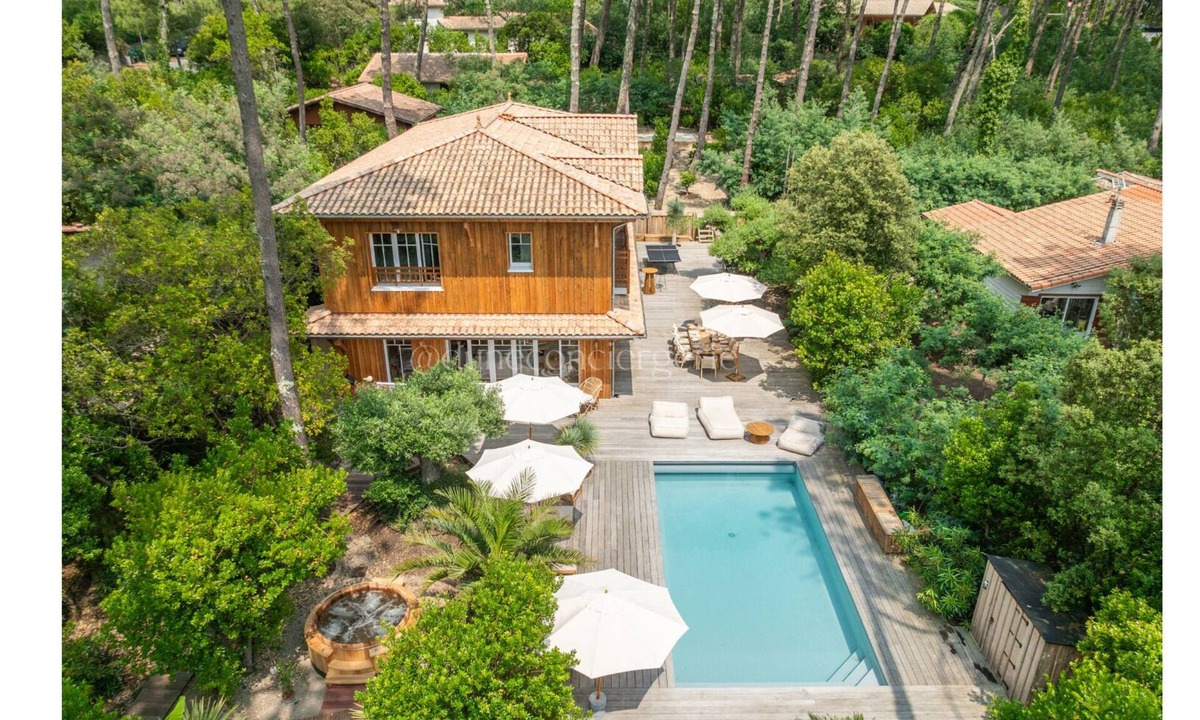 Piraillan Villa | L'écrin du Ferret *Swimming pool *Air conditioning *Spa