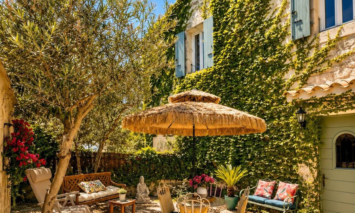 Mouries House | La Bohème 1 Mouries Centre, au Coeur des Alpilles : Cosy T2 Avec Jardin