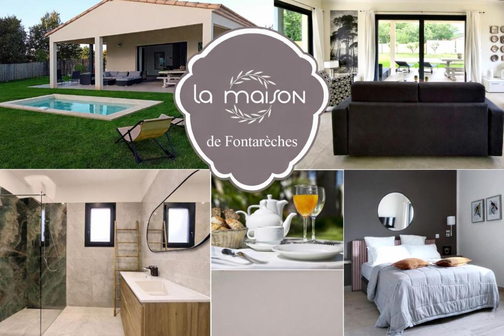 Fontareches Villa | La maison de Fontarèches avec piscine proche d Uzès
