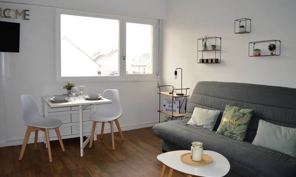 Courseulles-sur-Mer Apartment | Le Cocon de Nacre - à 300m de la Plage