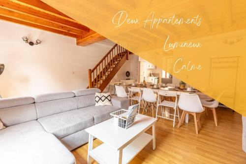 Thiers Apartment | Le Double Pirou - 2 Duplex Climatisés - Groupes