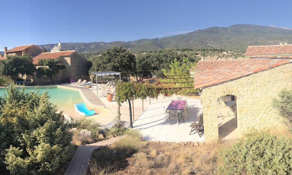 Bedoin Apartment | Les Balcons du Ventoux, Appartement Blanche