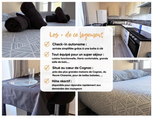 Cognac Apartment | LeSimplicity #CentreVille