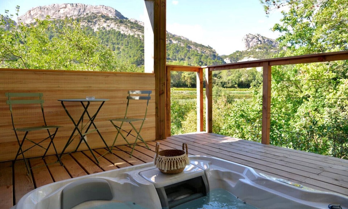 Lafare Cabin | Lodge Nid Perché - Les Cabanes de Provence