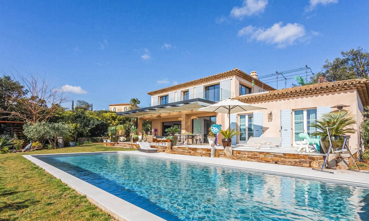 Guerrevieille House | Lovely home in Grimaud with private swimming pool, can be inside or outside