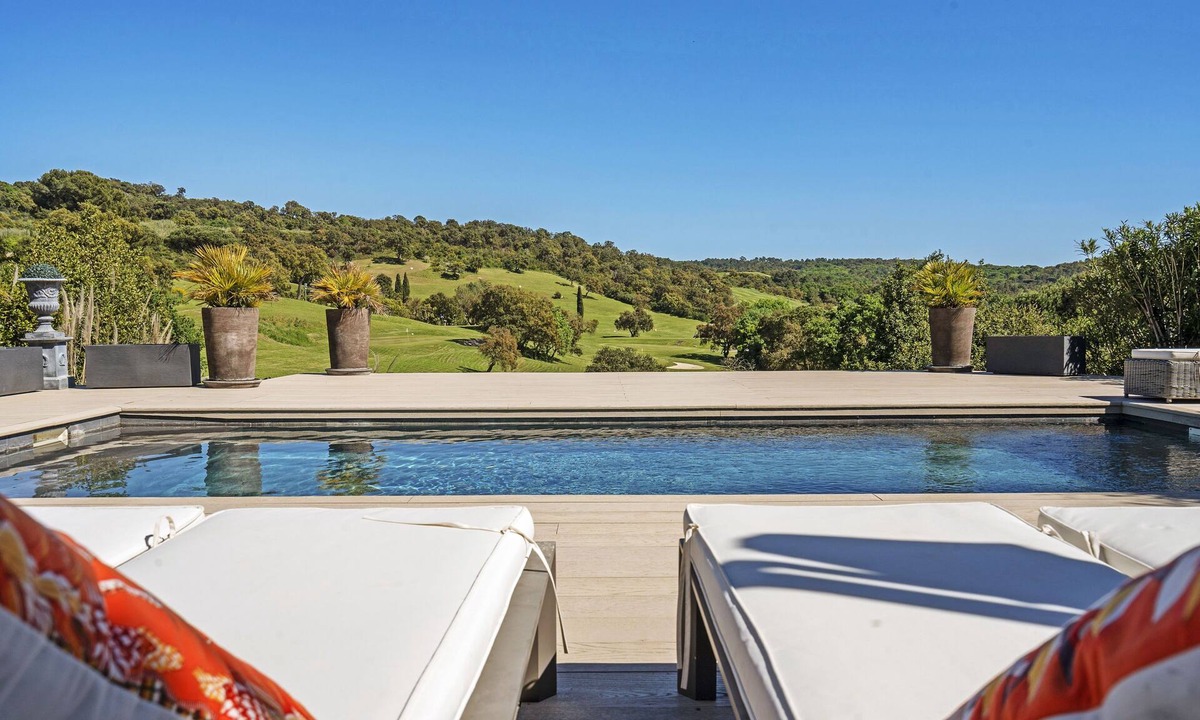 Cote d'Azur- French Riviera Villa | Luxury villa Saint-Tropez Golf Club St tropez Private and secured domain swimming pool