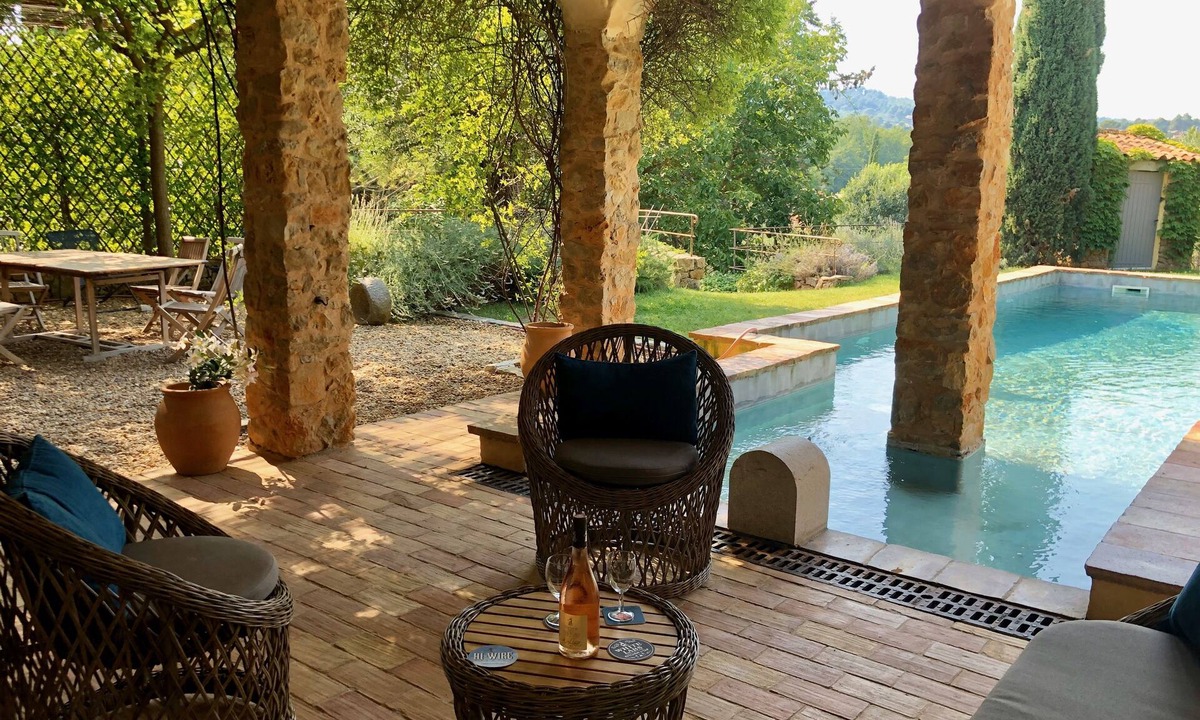 Cotignac House | Magnificent Provencal Bastide with 12m long pool in mature private garden.