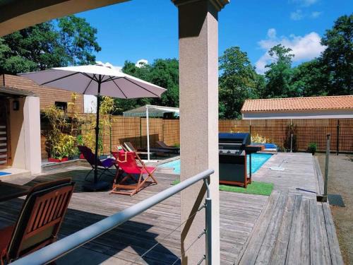 Jard-sur-Mer Villa | Maison avec piscine privée à 800 m de l'océan à Jard-sur-Mer - FR-1-336-119