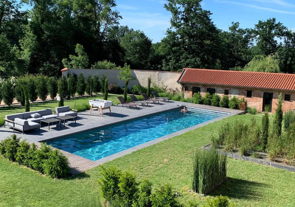 Peschadoires Villa | Manoir avec piscine chauffée et parc clos arboré