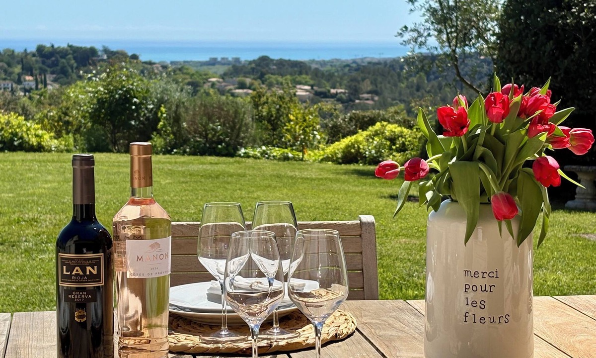 Biot Villa | NEW: Magnificent Panoramic Sea View and Pool, in Nature