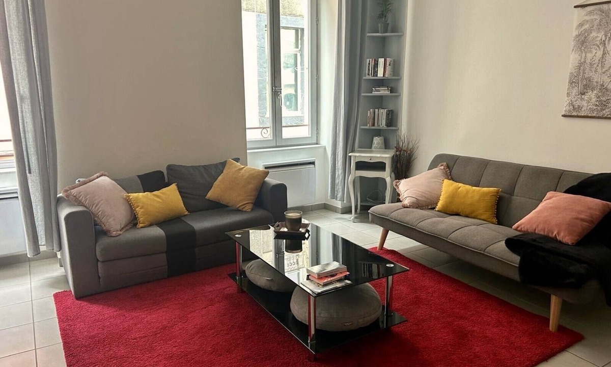 Aubenas Apartment | One-bedroom apartment in the historic center of Aubenas—Everything within walking distance