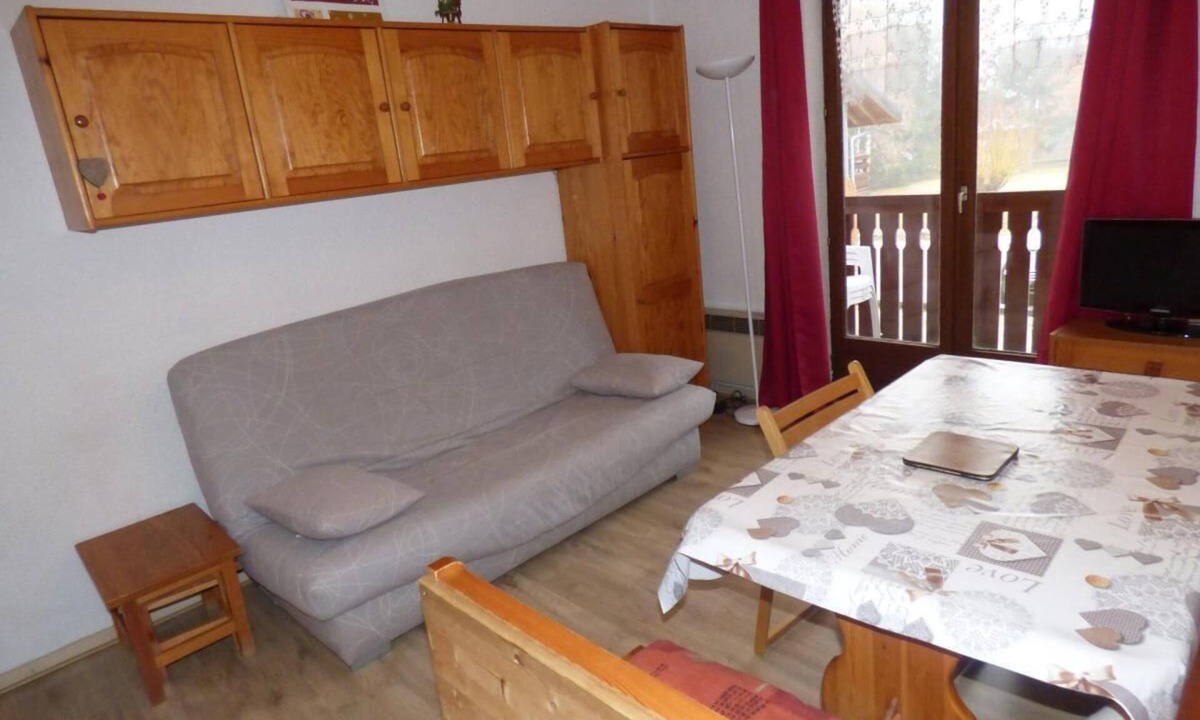 Valloire Apartment | Resort center, 2nd floor, balcony, tv, ski locker, 25m², Valloire