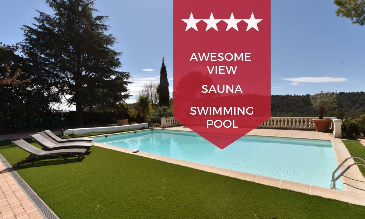 Biot Villa | ✶SERRENDY ✶ VALBONNE - Splendid villa with heated swimming pool & sauna!