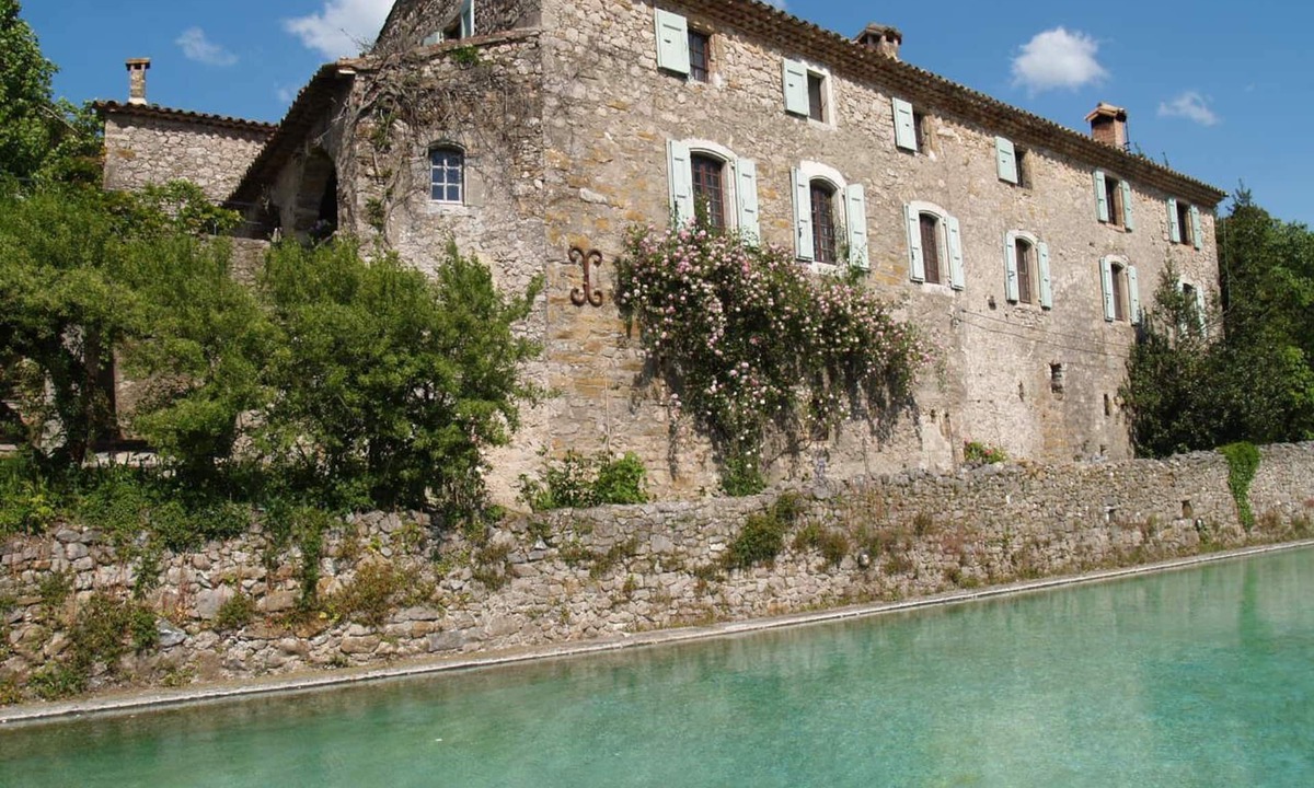 Monoblet House | South of France (Cévennes),a 16th Century hamlet surrounded by rolling countryside, property of 32ha crossed by a river, swimming pool, tennis
