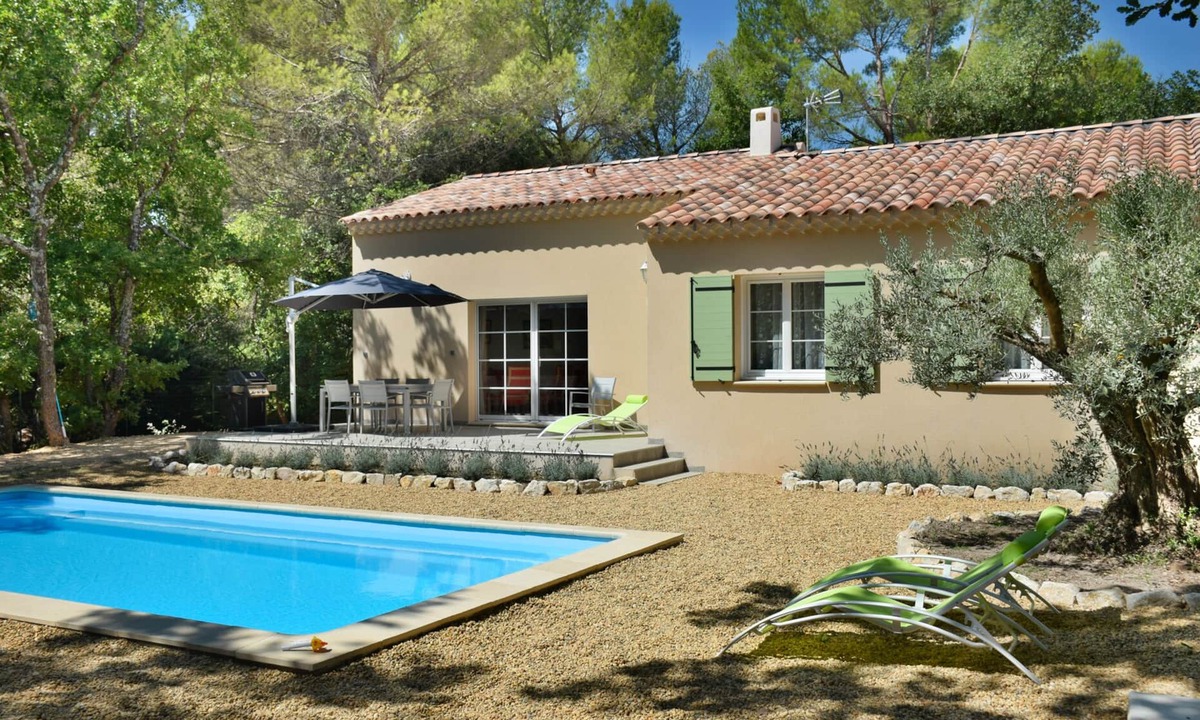 Mazan Villa | St Joseph Vacation Rental | Provence | New Villa: Air Conditioning/Heated Pool/Lush Garden