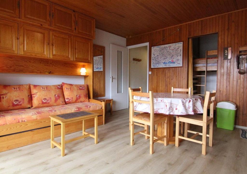 Jeux Apartment | Studio 4 pers, 28m², Alpe d'Huez - Proche pistes et commerces, balcon sud, casier à skis - FR-1-405-30