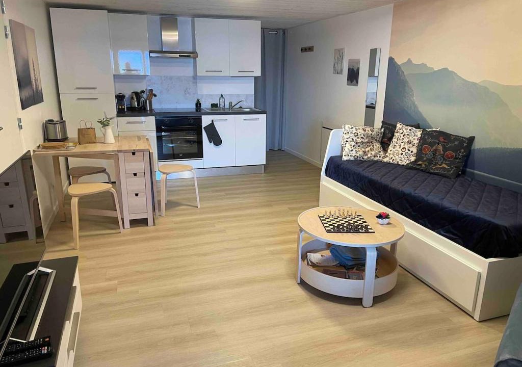 Villaroux Apartment | Studio dans village savoyard typique, 3 people max