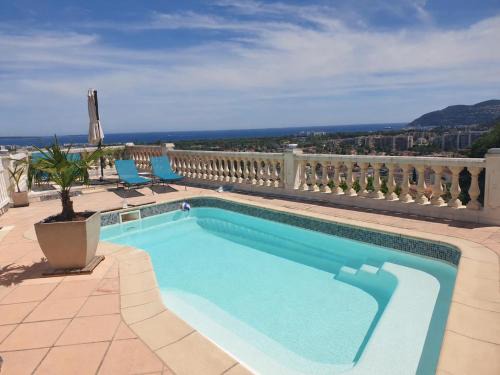 Les Termes House | T2 Villa Dolce Vita avec piscine et vue mer