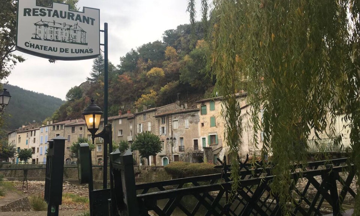 Le Bousquet-d'Orb Villa | The Little Pink House beautifully elegant village home near Eau D Thermale Avène