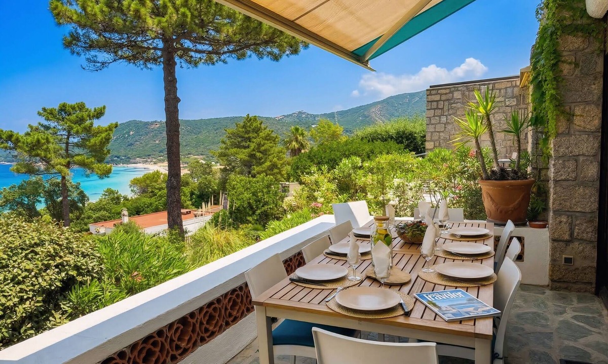 Verghia Villa | Villa "Aster" with Sea View, Wi-Fi, and Air Conditioning