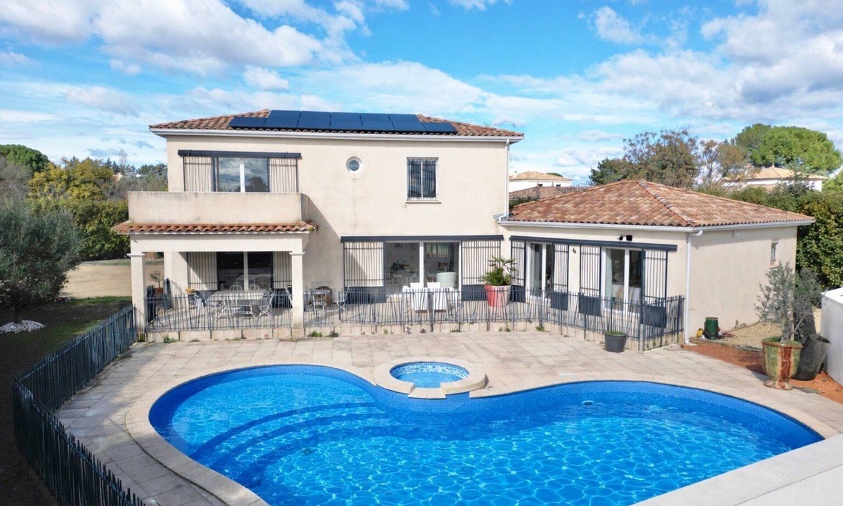 Teyran Villa | Villa Calma, Confort, Piscine & Jacuzzi