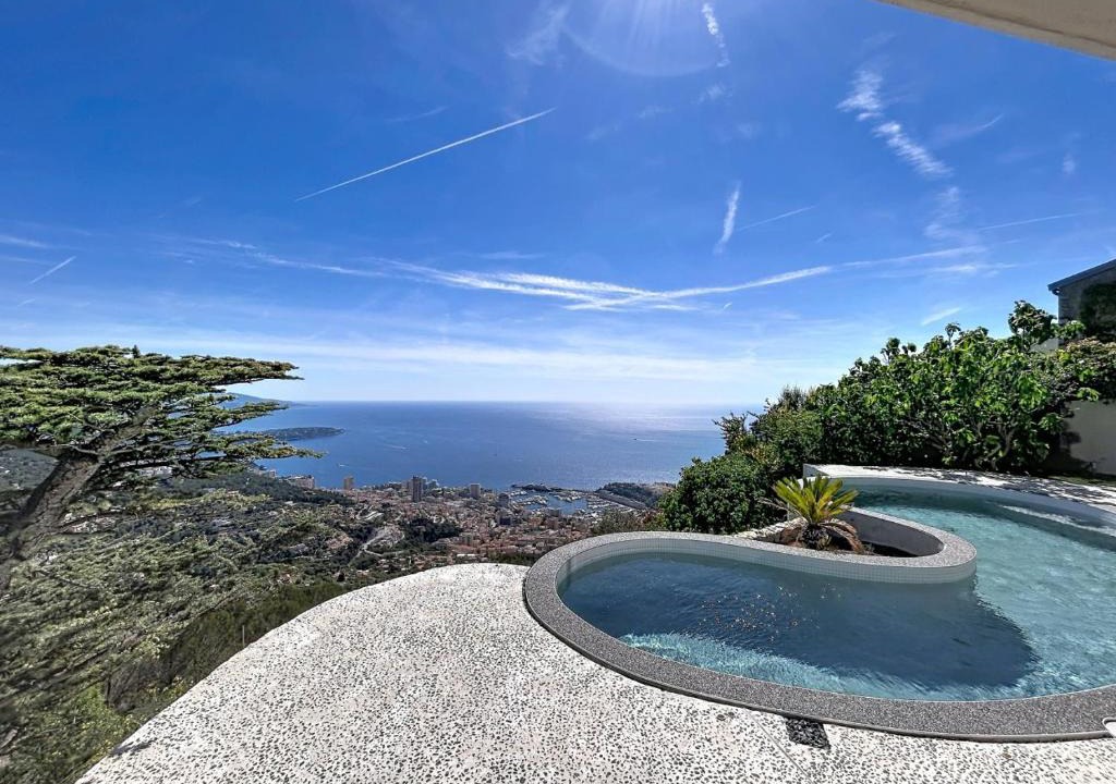 La Turbie Villa | Villa Les Hauts de Monte Carlo Panoramic Sea View
