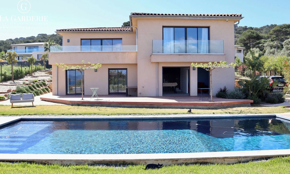 Giens Villa | Villa Seabel - le standing avec piscine et vue mer