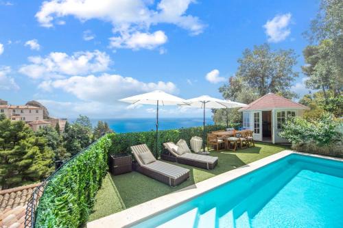 Old Town Villa | Villa with Panoramic Sea View & Private Pool Roquebrune-Cap-Martin & Monaco