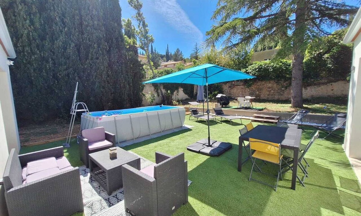 Clermont-l'Herault House | Villa with Pool & Sunny Garden for 6 People in a Quiet Setting