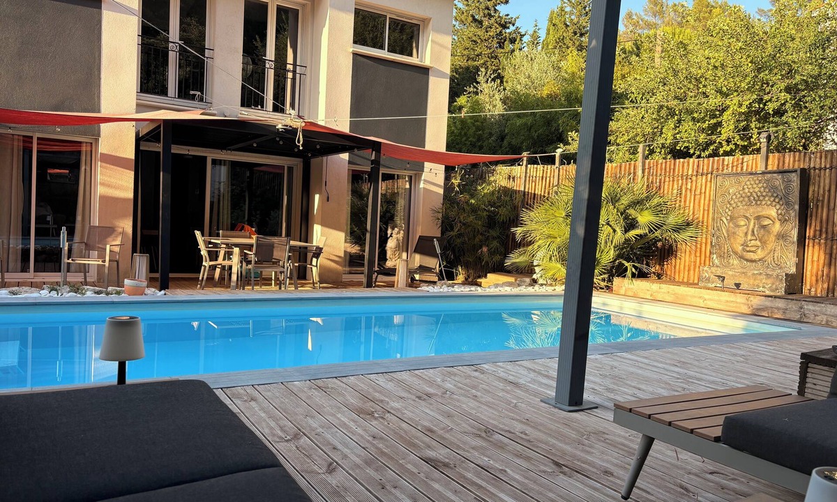 Sollies-Toucas Villa | Villa zen with private pool - 5/6 pers - nature & relaxation near Toulon