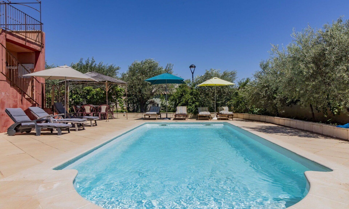 Caromb House | Wonderful private villa for 8 people with private pool, A/C, WIFI, TV and terrace