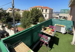 Apartment on Pointe Rouge beach