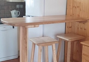 Chalet, 300m from shops, swimming pool, sauna, terrace, parking, tv, ski locker, 42m², Superdévoluy