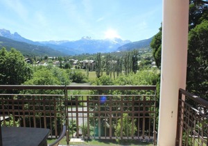 Floor -1, view valley, swimming pool, hammam, terrace, parking, tv, 27m², Pra Loup