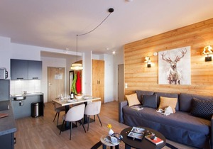 Wifi, fitness, swimming pool, terrace, balcony, tv, 62m², Orcières Merlette 1850