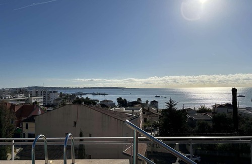 Golfe Juan Apartment | Studio Cozy with Garage, Loggia & Near Sandy Beach - Golfe Juan
