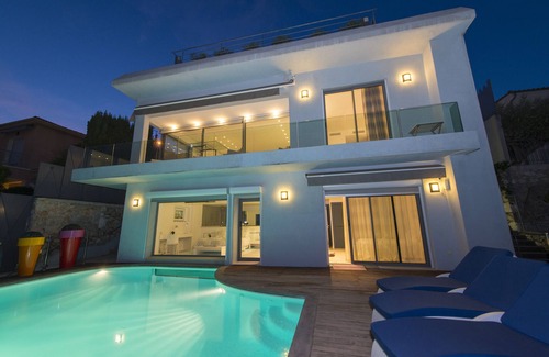 Villefranche-sur-Mer Villa | Villa Blue Pearl - Sea view