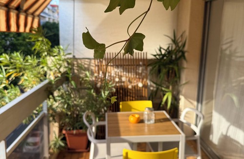 Juan-les-Pins Apartment | 2-room apartment in Juan-les-Pins, Antibes - terrace, close to the beach