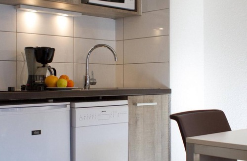 Briancon Apartment | 200m from resort center, 4th floor, balcony, tv, ski locker, 21m², Serre Chevalier